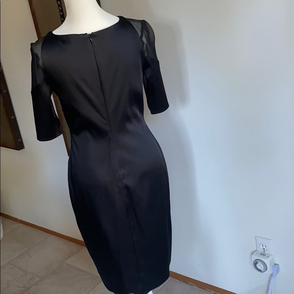 Bailey 44 heavy satin cut out dress - Picture 3 of 4
